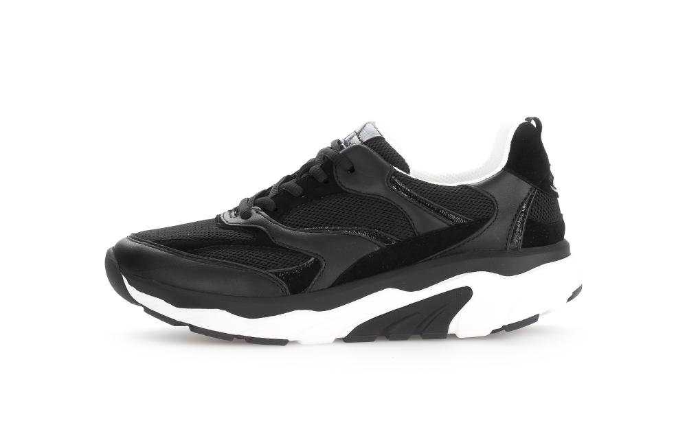 Gabor Rollingsoft Sneakers Zwart