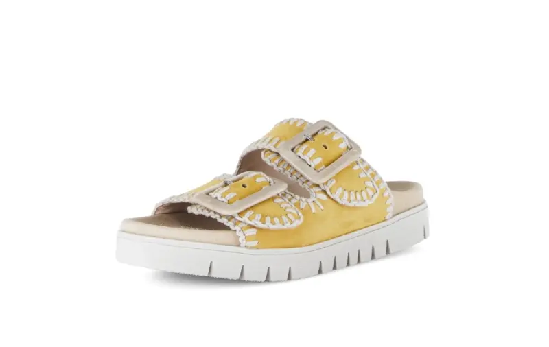Gabor Slippers Geel