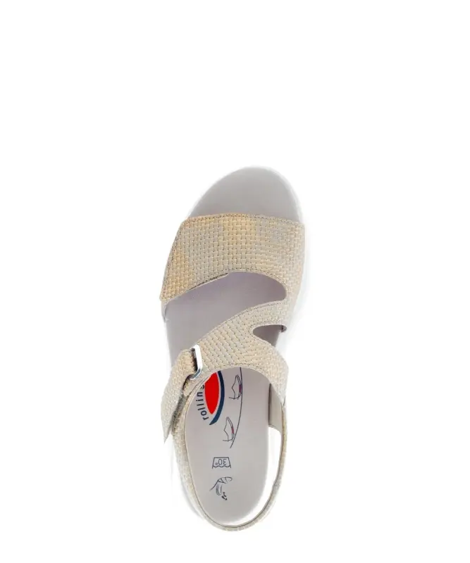 Gabor Rollingsoft Sandalen Brons