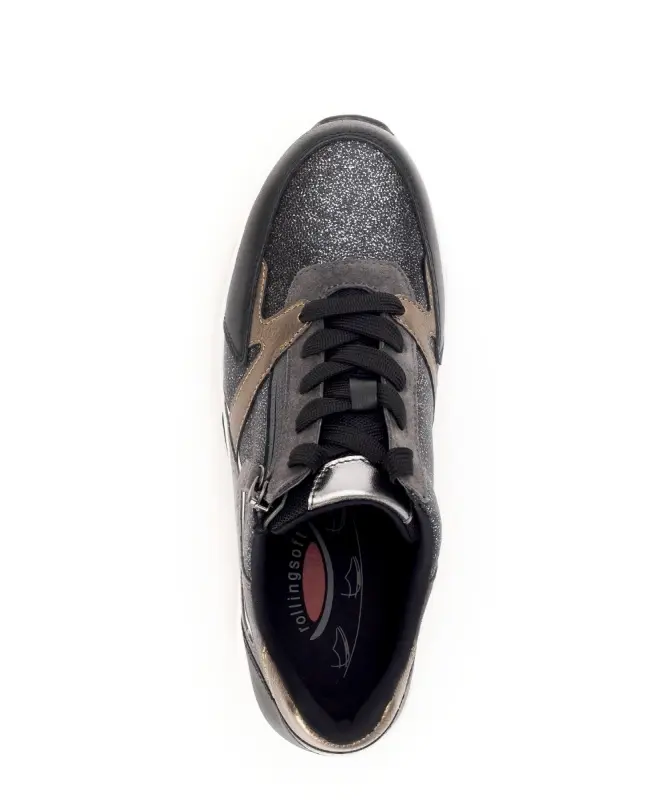 Gabor Rollingsoft Sneakers Zwart