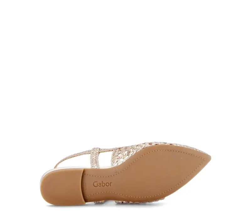 Gabor Slingbacks Goud