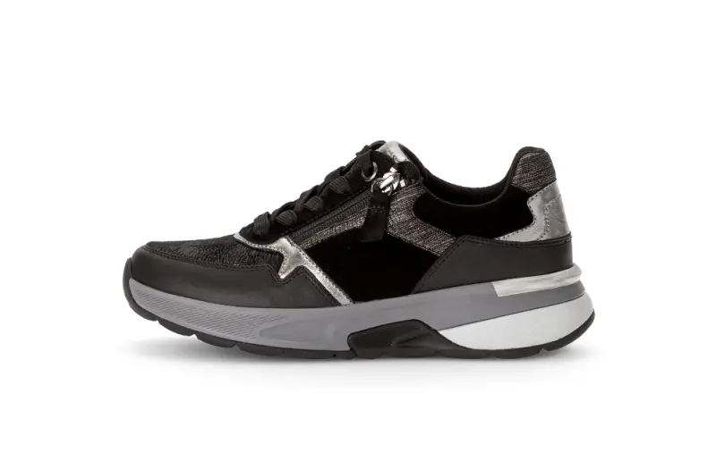 Gabor Rollingsoft Sneakers Zwart