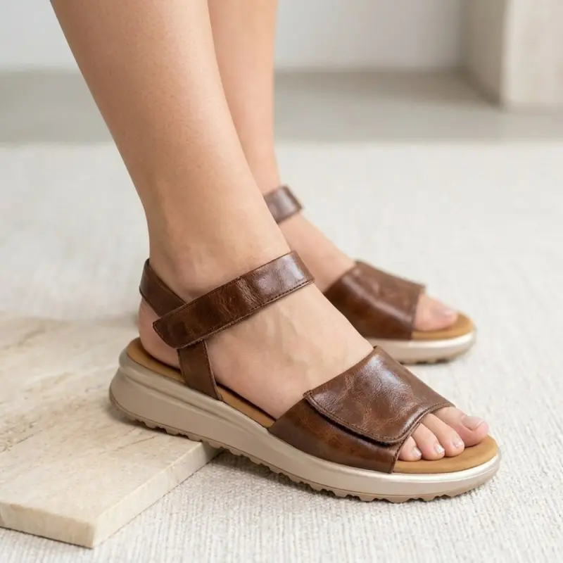 Gabor Sandalen Cognac