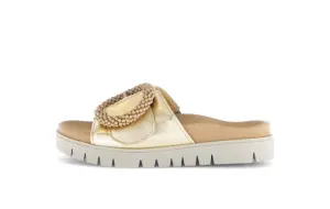 Gabor Slippers Goud