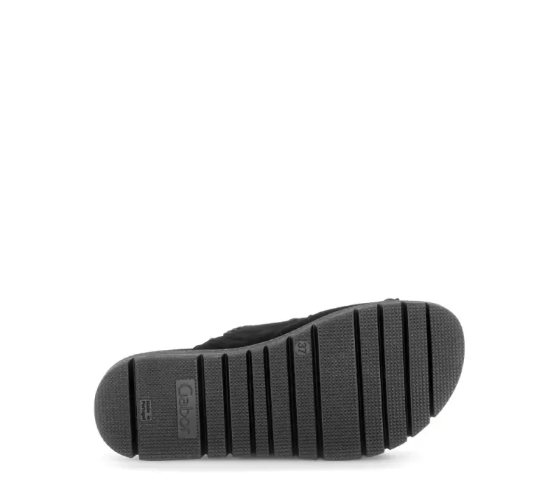 Gabor Slippers Zwart