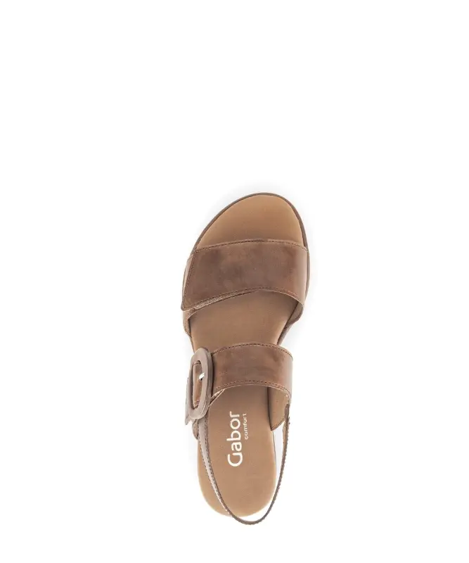 Gabor Sandalen Cognac