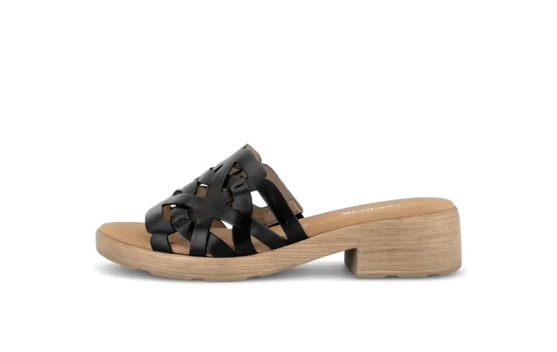 Gabor Slippers Zwart