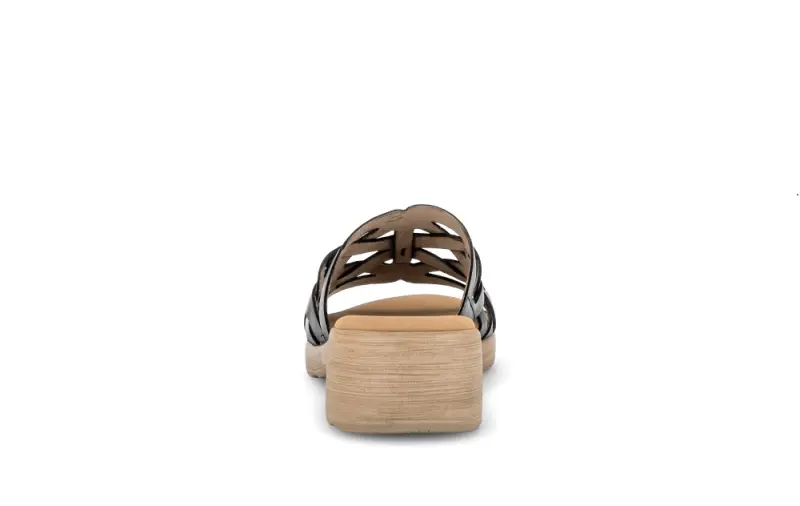 Gabor Slippers Zwart