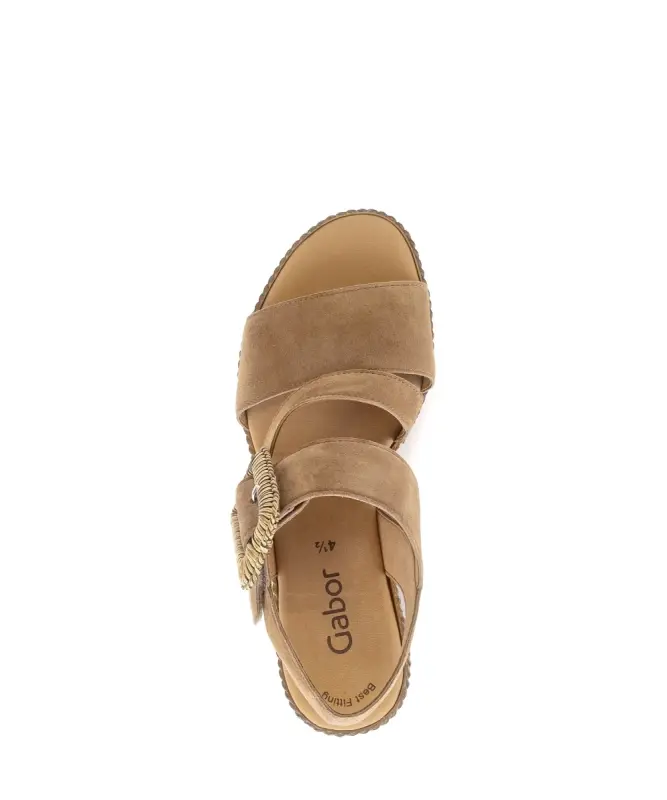 Gabor Sandalen Taupe
